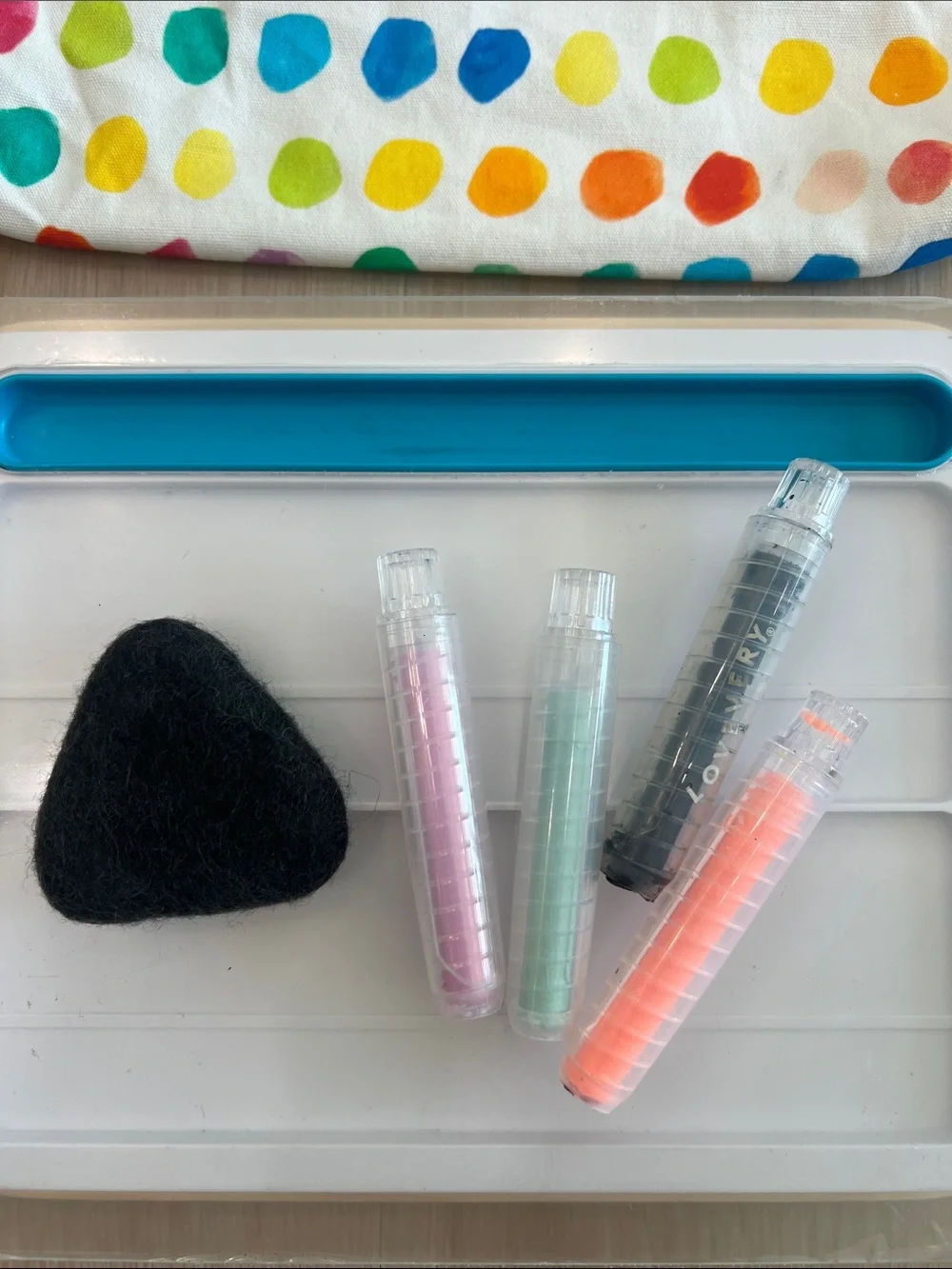 LOVEVERY Draw, Trace & Erase Board from the Persister Play Kit